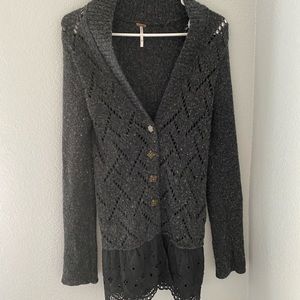 Free people Long cardigan